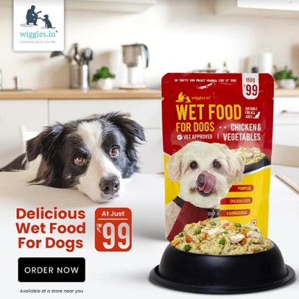 Wiggles.in Introduces 100% Human Grade Wet Food for Dogs